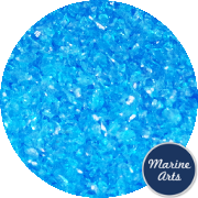 7681-S-SG-P8 - Glasscrete Sand - Florida Blue Crystal - Craft Pack